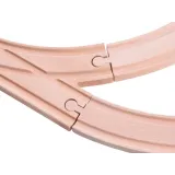 szczegółowy widok przejazdu kolejowego z zestawu