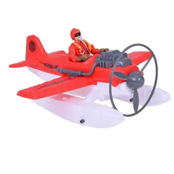 detal figurki strażaka z ruchomymi kończynami i akcesoriami