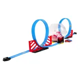 Opakowanie zestawu toru wyścigowego z widocznymi elementami