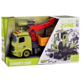 Przycisk na dachu kabiny wywołujący dźwiękowe efekty w dźwigu