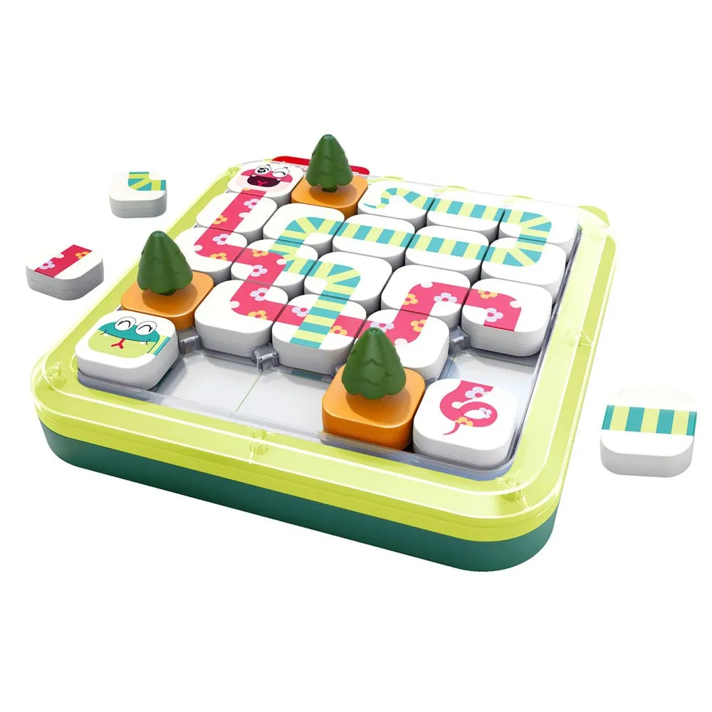 Elementy gry: kostki, plansza oraz ograniczniki