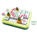 Elementy gry: kostki, plansza oraz ograniczniki