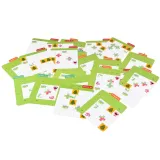 Układanka wąż – widok detali segmentów i kolorów