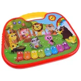 Migoczące słoneczko na panelu pianinka dla dzieci