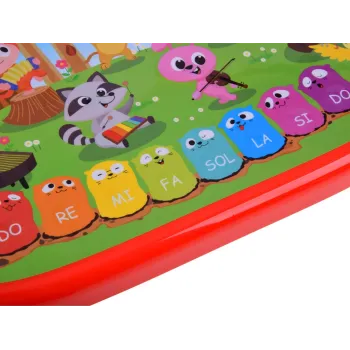 Barwna grafika i wyrazista kolorystyka organków