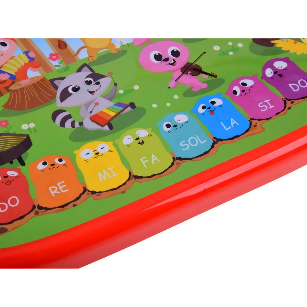 Barwna grafika i wyrazista kolorystyka organków