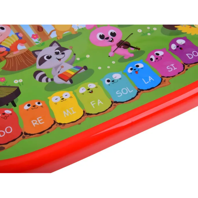 Barwna grafika i wyrazista kolorystyka organków