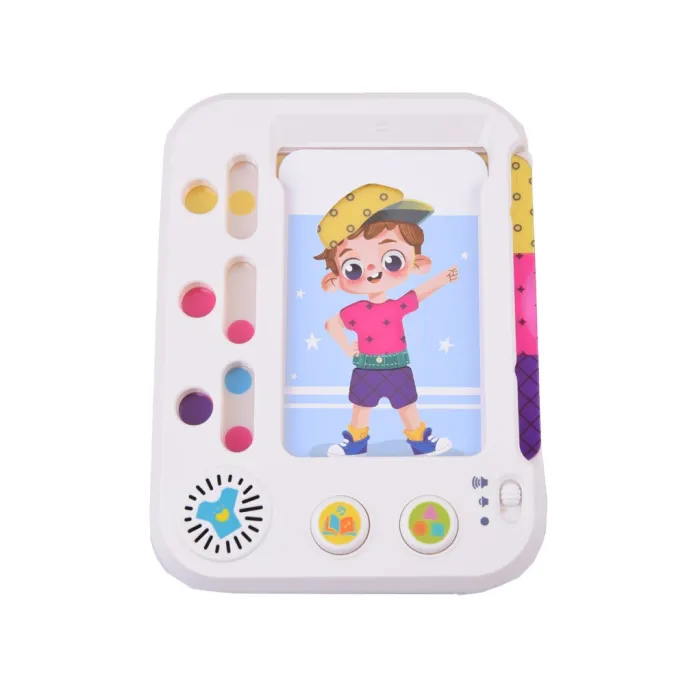 zestaw do nauki kolorów z różnorodnymi wzorami kart