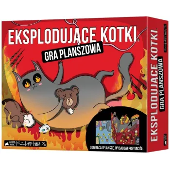planszowa wersja Eksplodujących Kotków z elementami dynamicznej rozgrywki