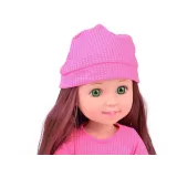 Ruchome ręce i nogi lalki pokazane podczas siedzenia