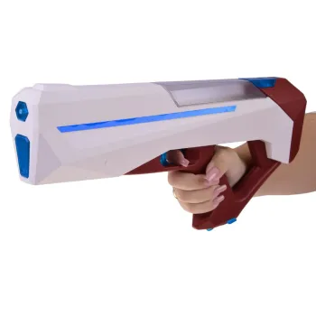 zbliżenie na głowicę pistoletu karabinu do automatycznego pobierania wody