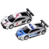 elementy toru wyścigowego z pętlami i bandami ochronnymi w zestawie rc0620