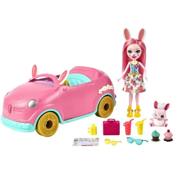 Lalka Bree Bunny w kwiecistej sukience i żółtych bucikach