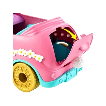 Detal noska i wąsów na masce króliczkowozu