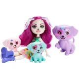 Dessa Dalmatian wraz z dwoma uroczymi pieskami dalmatyńczykami