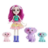 Komplet Enchantimals – lalka i rodzinka dalmatyńczyków