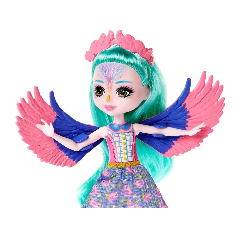 Ruchome kończyny lalki Filia Finch podczas zabawy