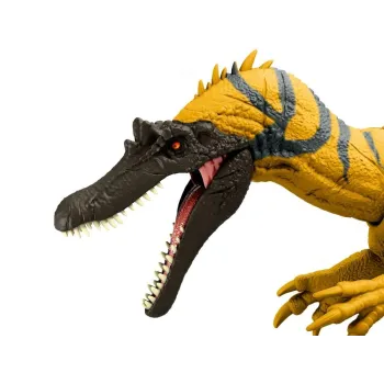 Ruchoma figurka dinozaura Ceratosuchops pokazująca teksturę skóry