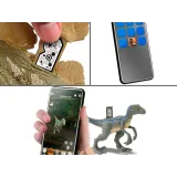 pteranodon z widocznymi szczegółami faktury przypominającej skórę