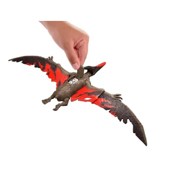 widok figurki z aktywowaną funkcją ruchu skrzydeł i paszczy