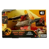 figurka pteranodona podczas odgrywania scen z jurassic world