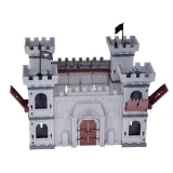 różnorodne figurki piratów ustawione na podłodze