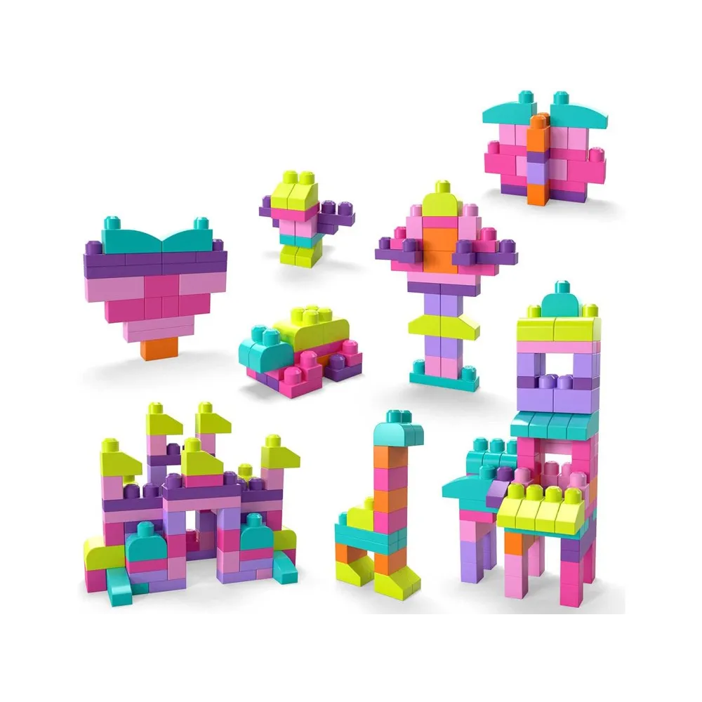 Torba do przechowywania klocków z widocznym logo Mega Bloks