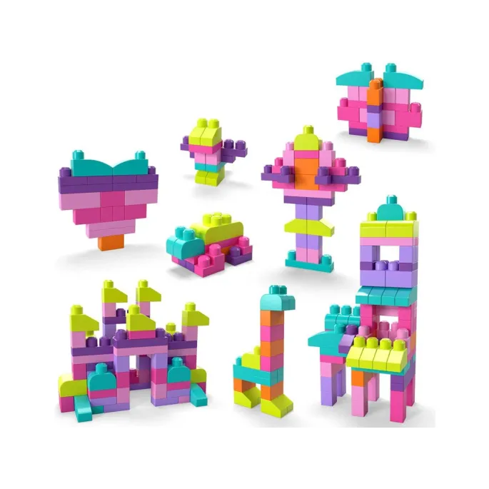 Torba do przechowywania klocków z widocznym logo Mega Bloks