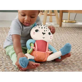 zielone przesuwane kółko i szelki do manipulacji