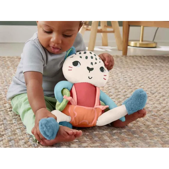 zielone przesuwane kółko i szelki do manipulacji