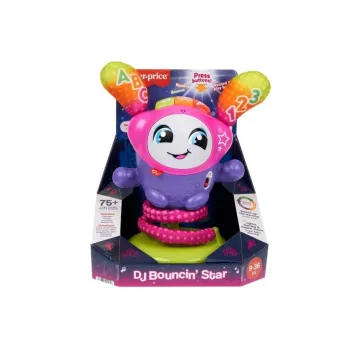 Fisher Price interaktywna taneczna DJ-ka z kolorowymi światełkami w trybie zabawy