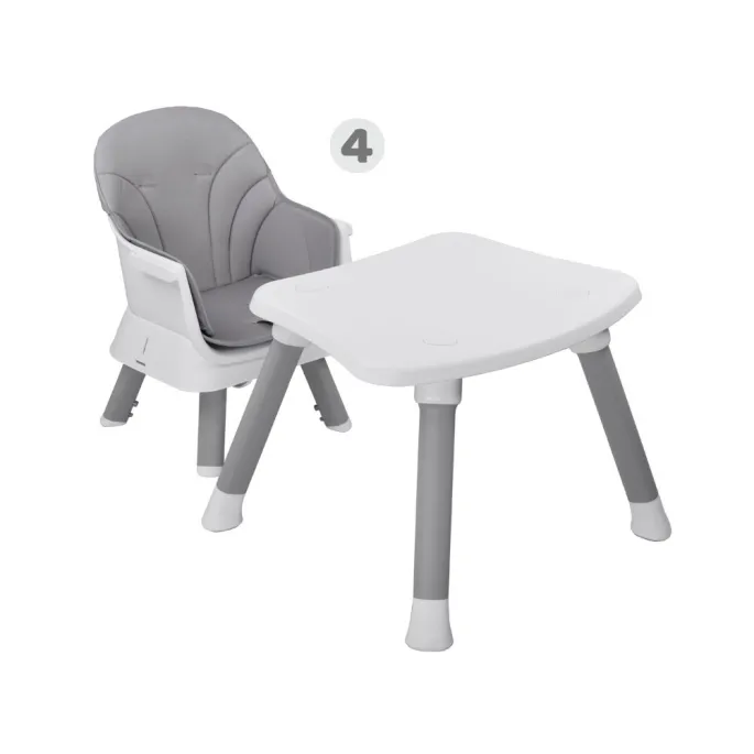 Widok pięciopunktowych pasów bezpieczeństwa w foteliku dziecięcym