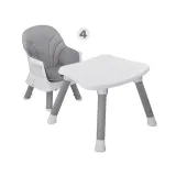 Widok pięciopunktowych pasów bezpieczeństwa w foteliku dziecięcym