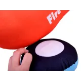 Widok z boku na konstrukcję fotelika pufy dla maluszka