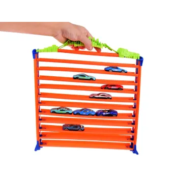 zestaw elementów do budowy garażu lub toru wyścigowego