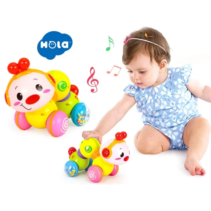 zbliżenie na koraliki w kółkach gąsieniczki