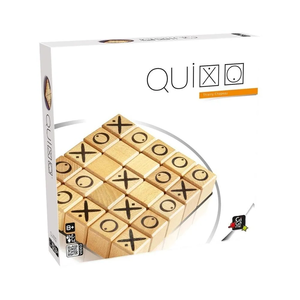 Drewniana plansza i kostki do gry Gigamic Quixo IUVI Games