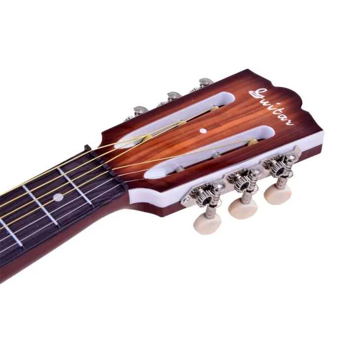 Gitara dziecięca z drewnopodobnym wykończeniem