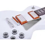 gitara elektryczna z rockowym charakterem – detal uchwytu