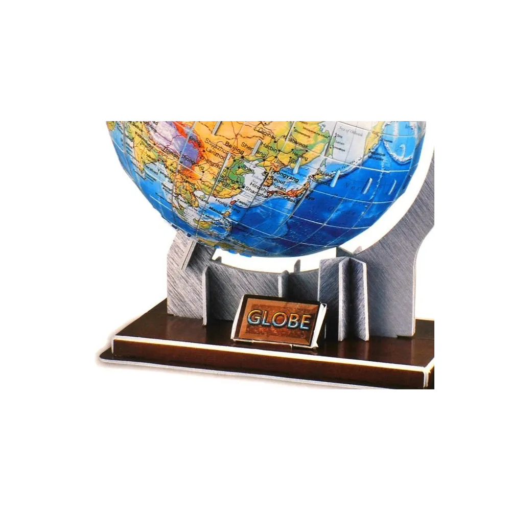opakowanie zestawu globus 3d puzzle 49 elementów