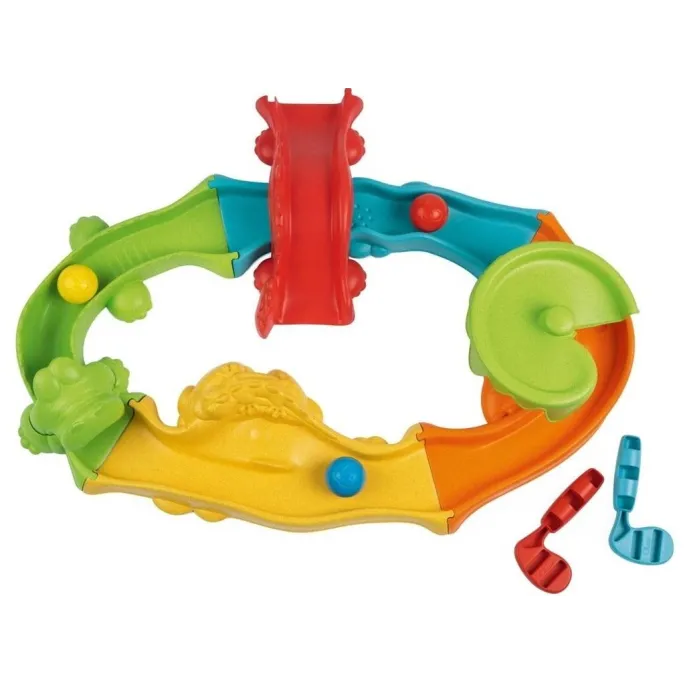 Detal zestawu Golf Safari 3w1 z elementami safari i kijami golfowymi