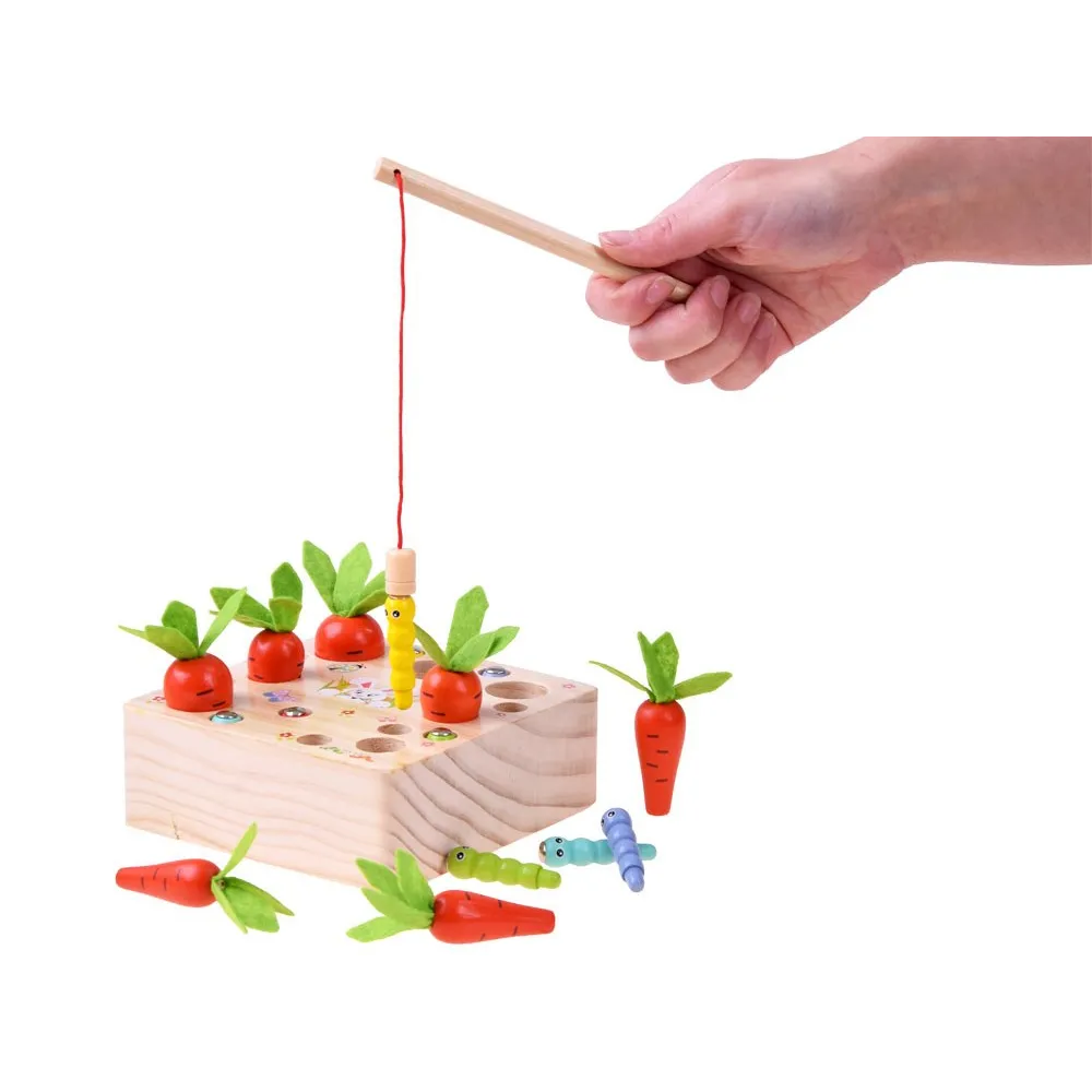 Zestaw Marchewki i Robaczki wraz z elementami gry