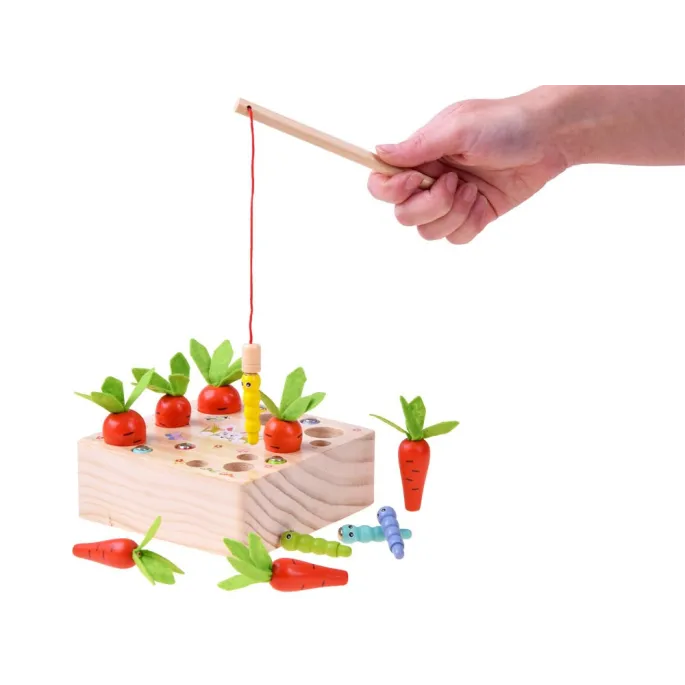Zestaw Marchewki i Robaczki wraz z elementami gry