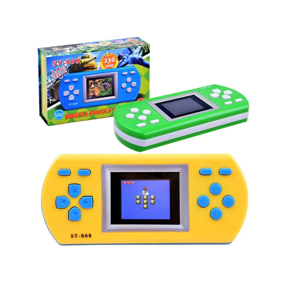 konsola elektroniczna do gier z 230 wgranymi tytułami