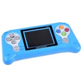 Kolorowy ekran LCD podczas uruchomionej gry na konsoli przenośnej