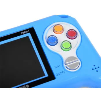 Detal obudowy konsoli gierka GR0321 z przyciskami sterującymi