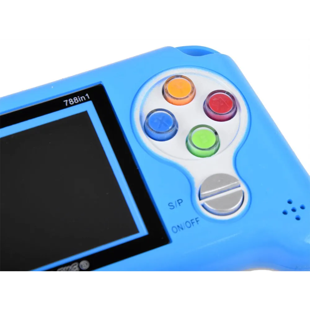 Detal obudowy konsoli gierka GR0321 z przyciskami sterującymi