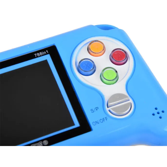 Detal obudowy konsoli gierka GR0321 z przyciskami sterującymi