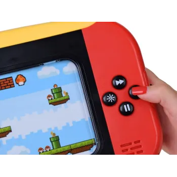 opcja przenośnego użytkowania konsoli w plecaku lub torbie