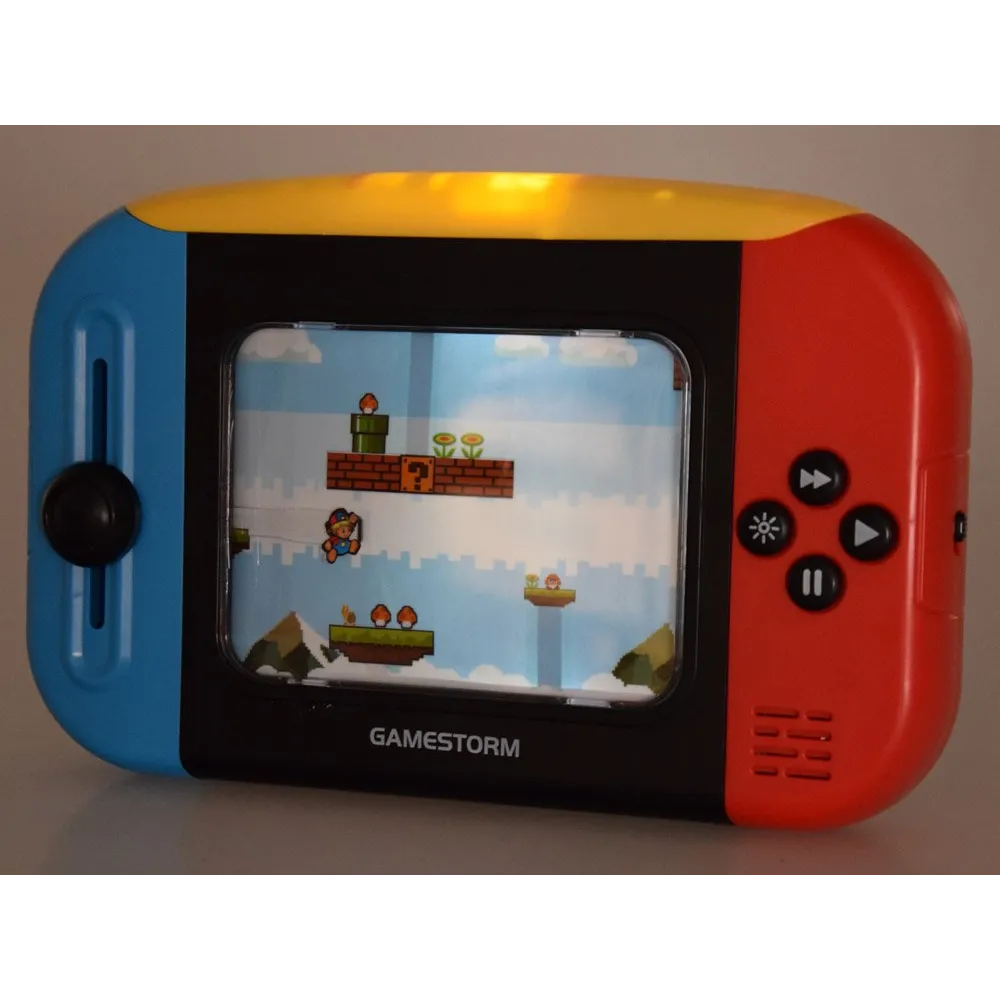 boczny przełącznik konsoli zapobiegający przypadkowemu włączeniu